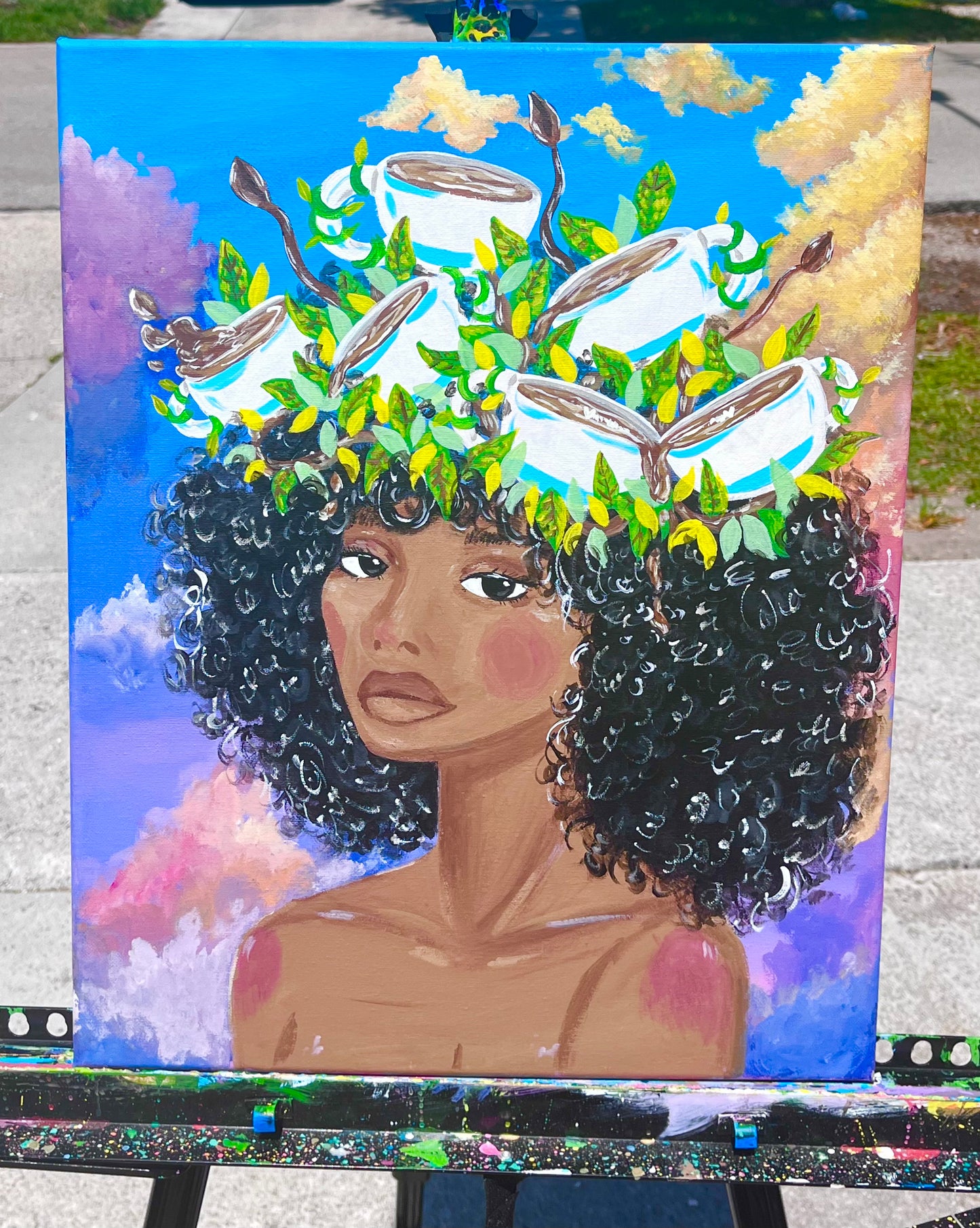 (SOLD) 🔴Out of my Mind-Coffee Head 2