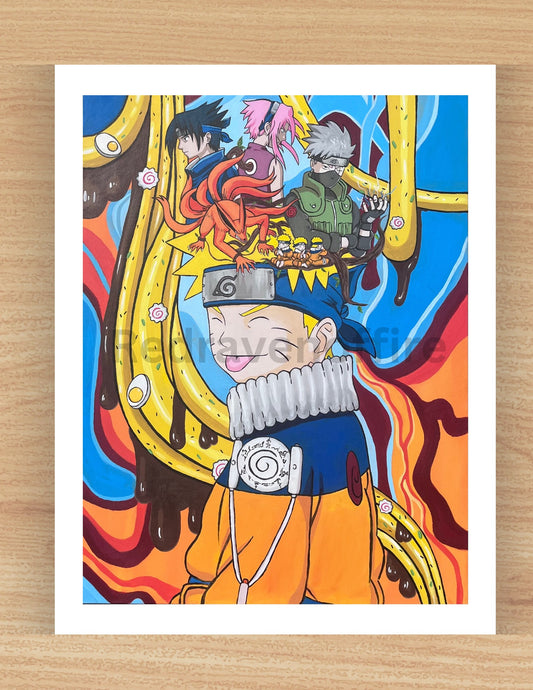 Naruto’s Essence (Out Of My Mind Series) Print