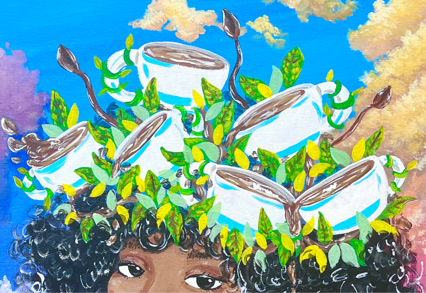 (SOLD) 🔴Out of my Mind-Coffee Head 2