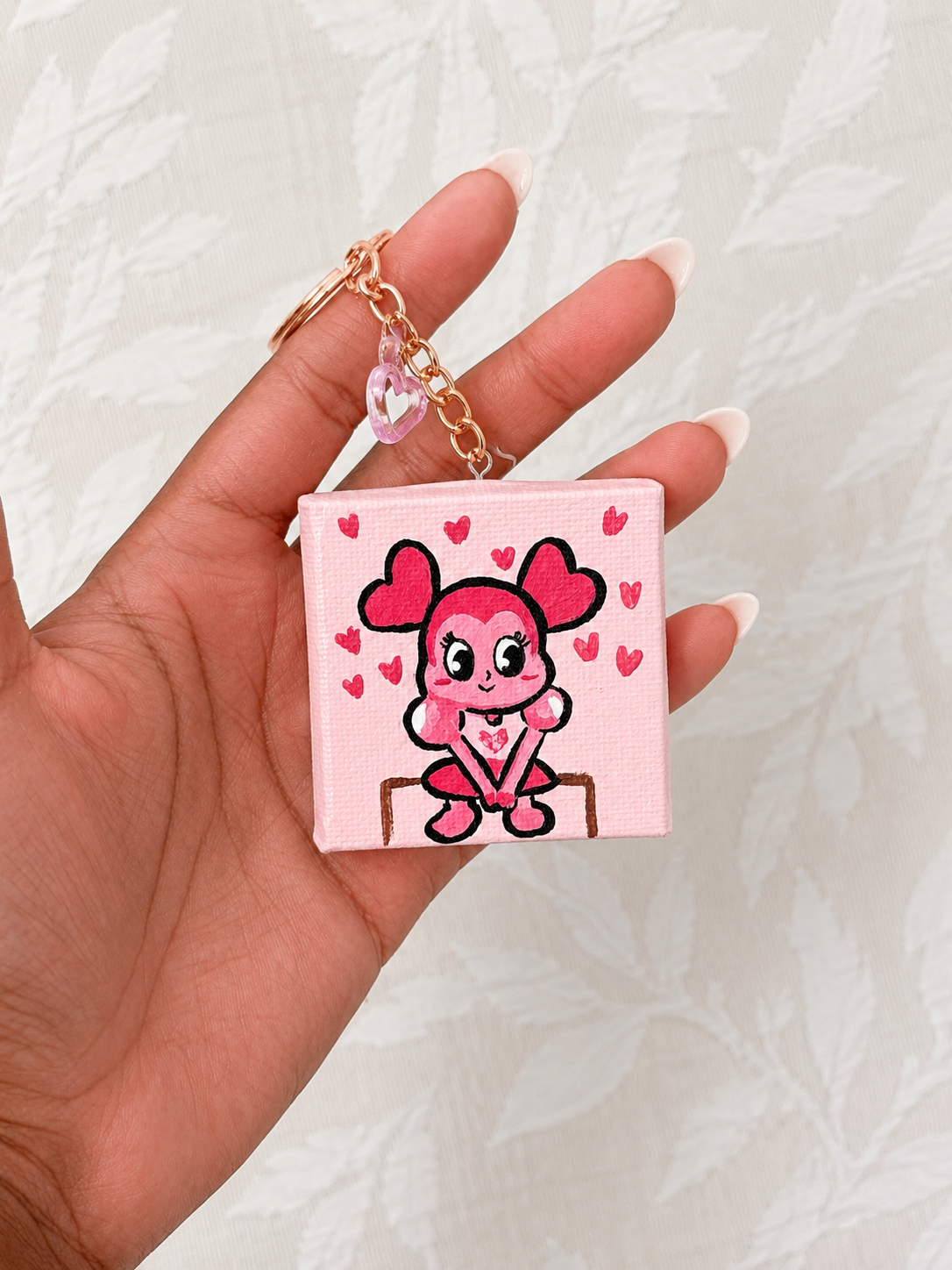 Su Drop Handpainted Spinel Charm – Redravenoffirestudios