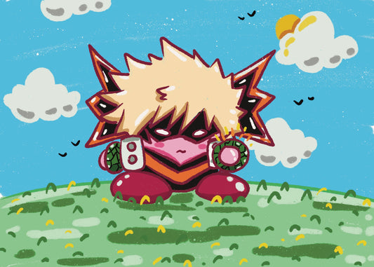 Kirb Baku Print 5 x 7