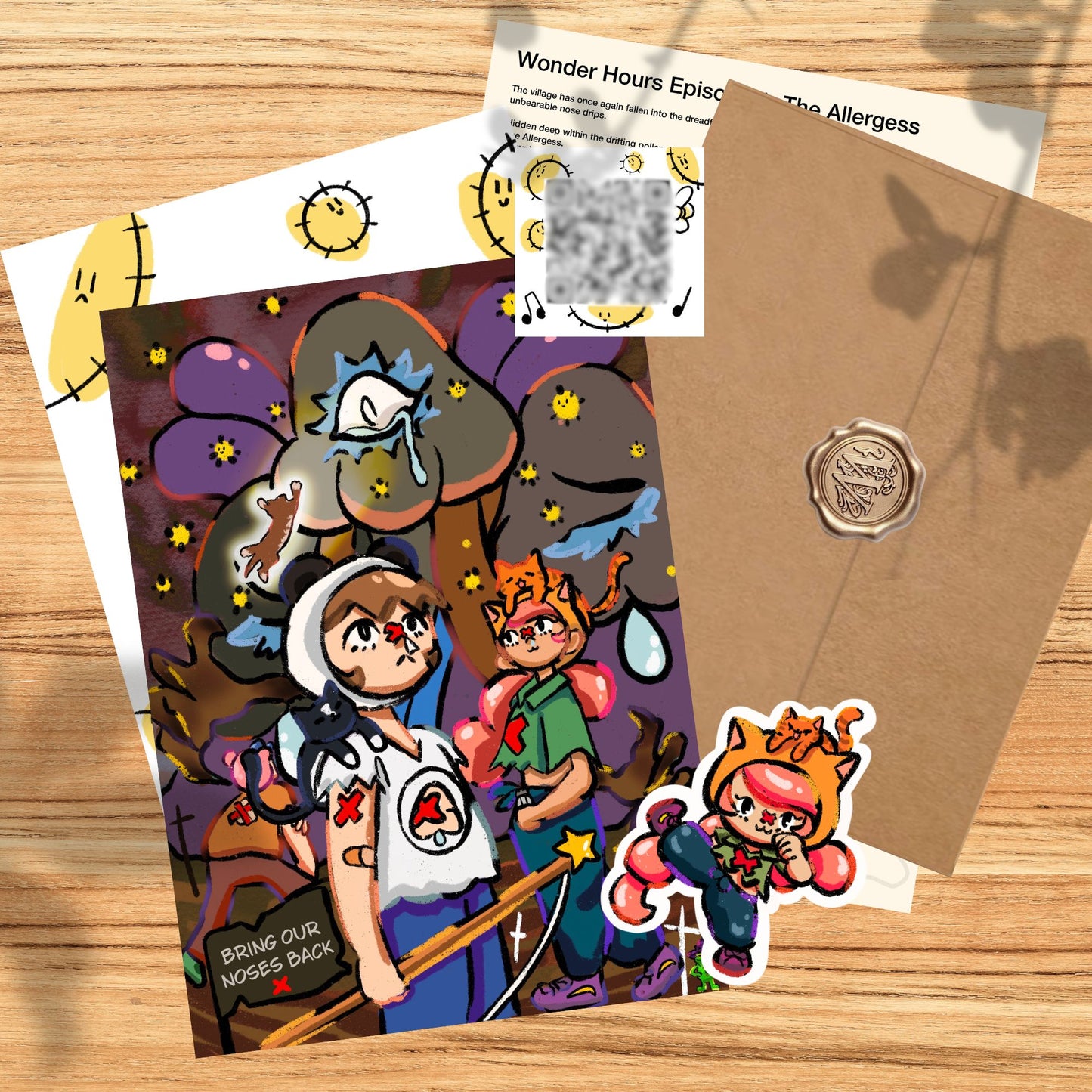 Wonder Hours Mail Club- Episode 1 : The Allergess