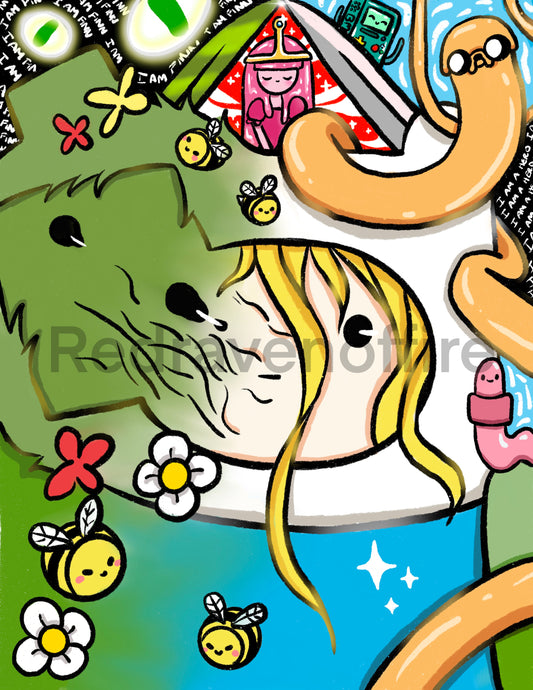 Adventure Time x Junji