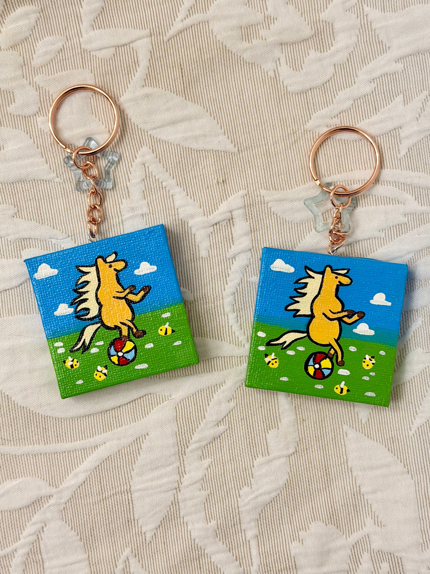 James Baxter Handpainted Charm