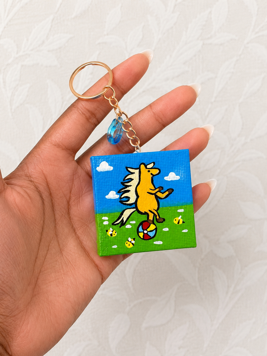 James Baxter Handpainted Charm