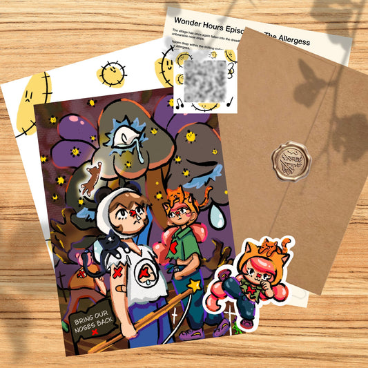 Wonder Hours Mail Club- Episode 1 : The Allergess